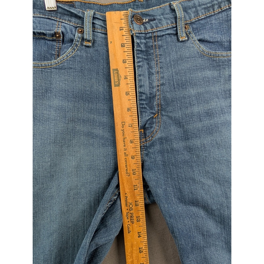 Levi's 514 Straight Fit Jeans Mens 36x30 Medium Wash Blue Denim‎